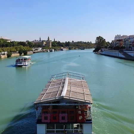 Apartamento Con Vistas Al Rio Guadalquivir En Triana, Sevilla Buitenkant foto
